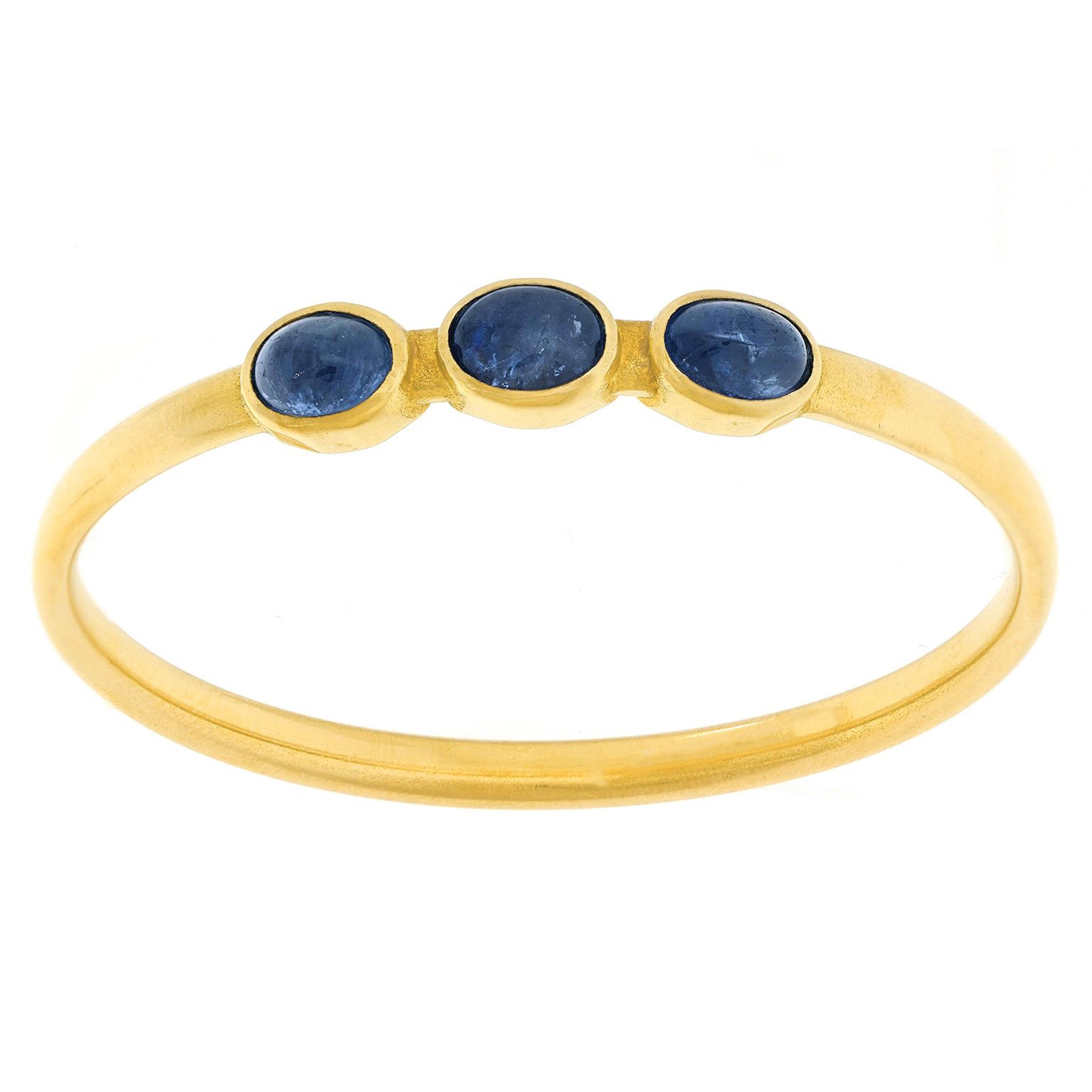Cabochon Bracciale d'oro modernista di Michael Zobel, unico nel suo genere in vendita
