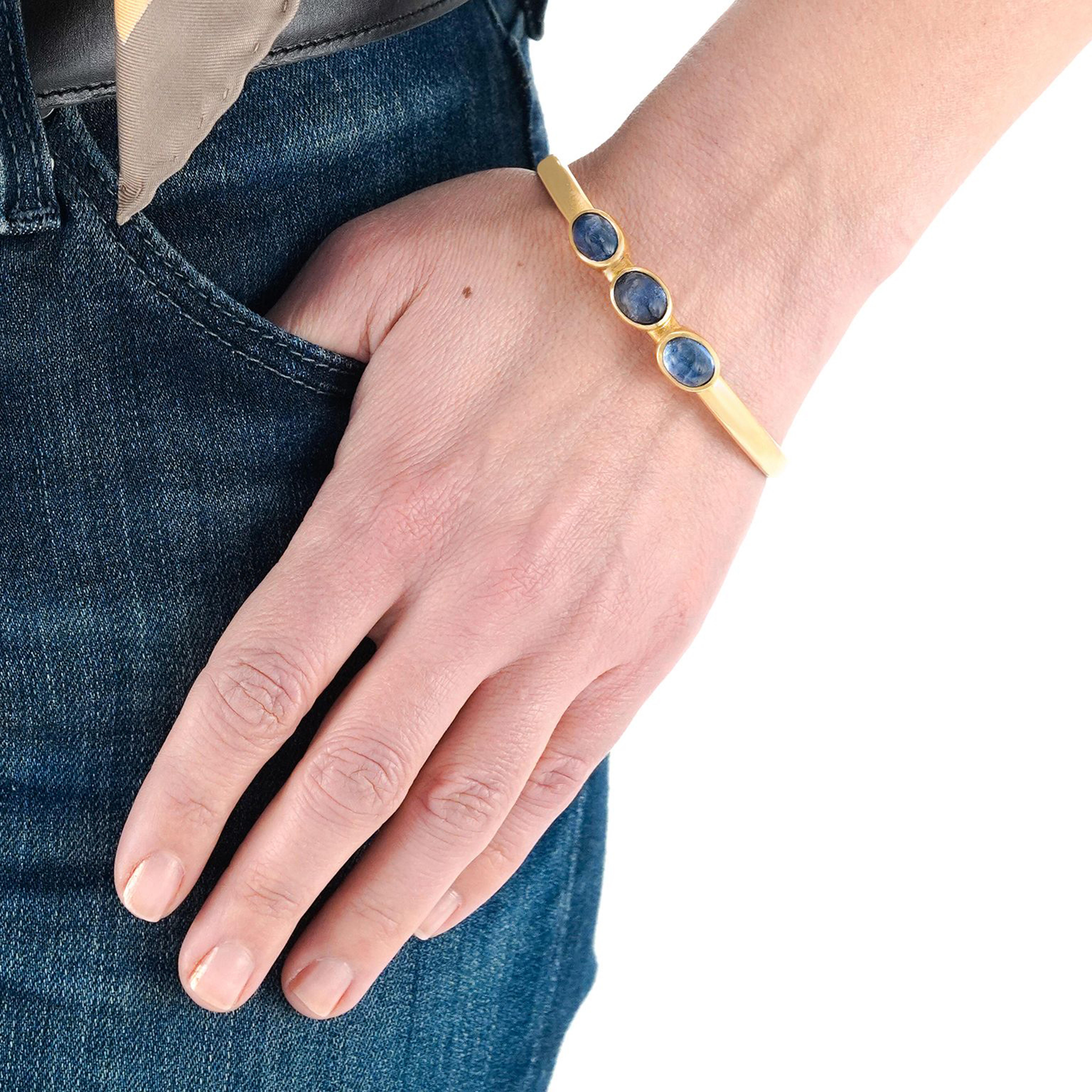 Bracciale d'oro modernista di Michael Zobel, unico nel suo genere In condizioni ottime in vendita a Litchfield, CT