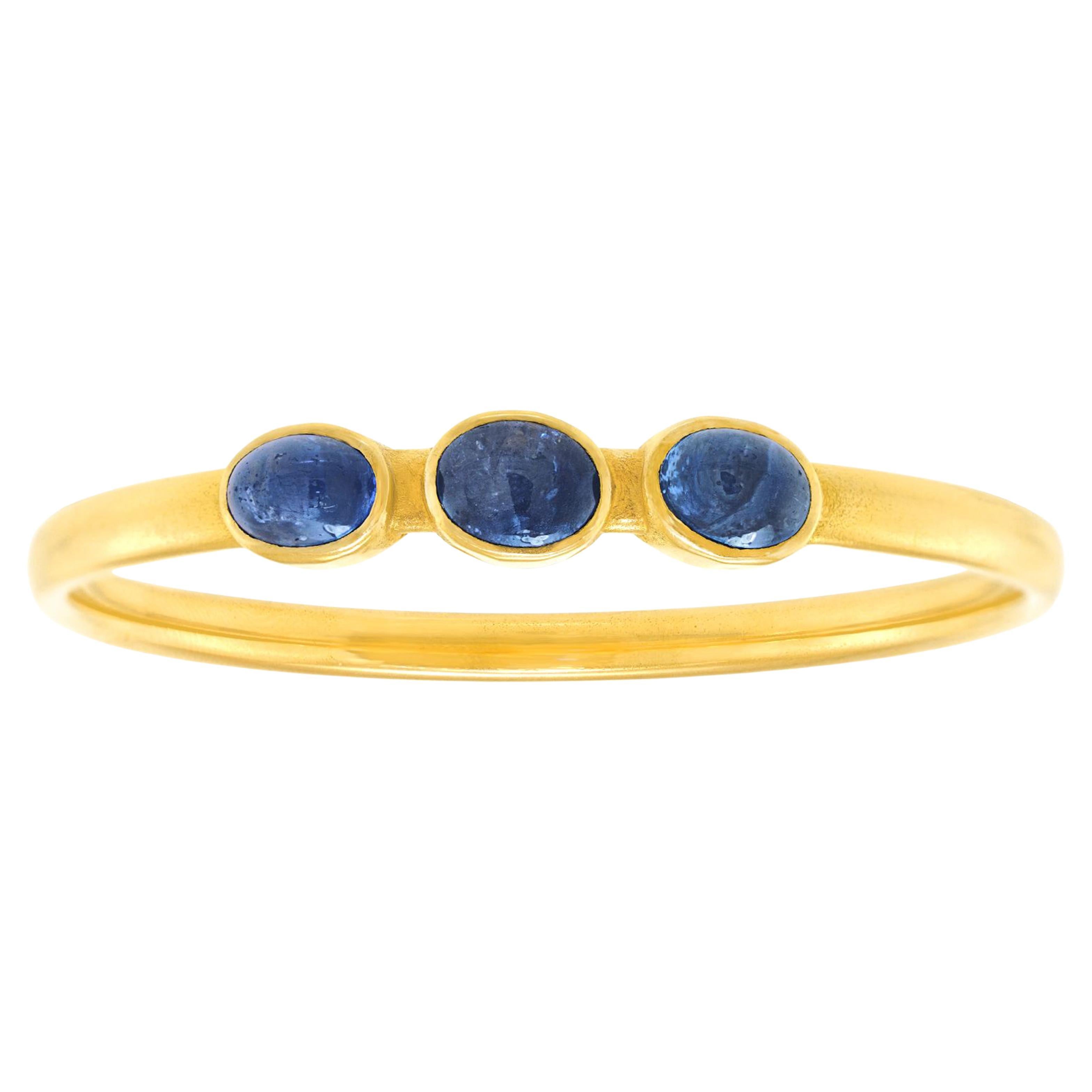 One-of-a-kind Michael Zobel Modernist Gold Bracelet