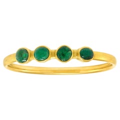 One-of-a-kind Michael Zobel Modernist Gold Bracelet