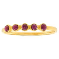 One-of-a-kind Michael Zobel Modernist Gold Bracelet