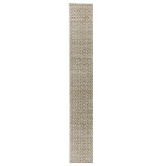 Einzigartiger moderner Woll-Läufer mit Chromosomes-Design von Doris Leslie Blau