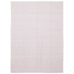 One-of-a-Kind Modern Wool Flat-Weave Area Rug, Lavender