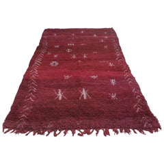 One of a Kind Moroccan Berber Rug - Amazing Pattern