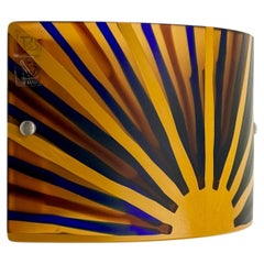 One-of-a-Kind Murano Glass Sunburst Wall Light by Futura T&B
