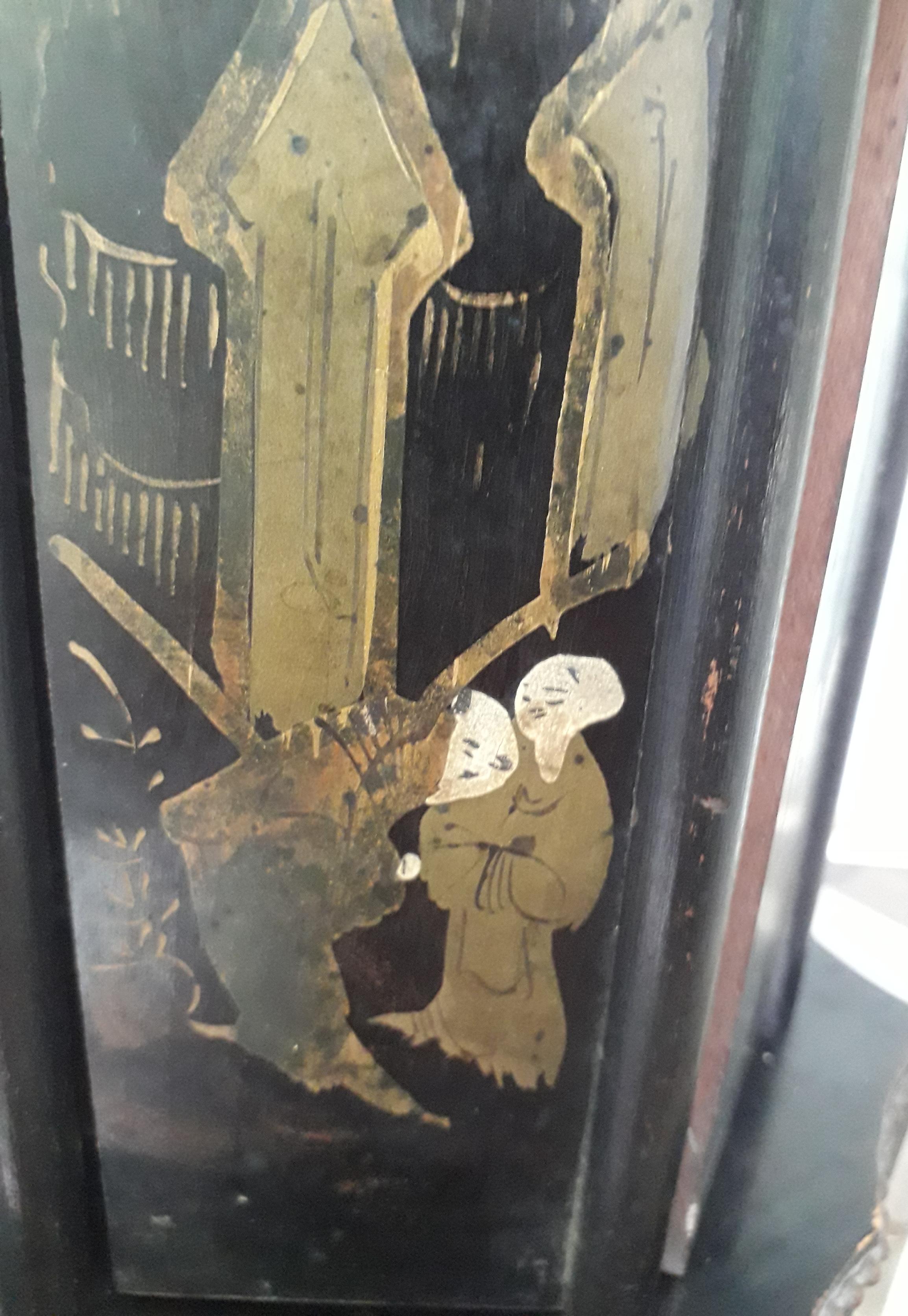 Brass One of a Kind Napoleon III Cigar Box Cabinet, France, 19th Century