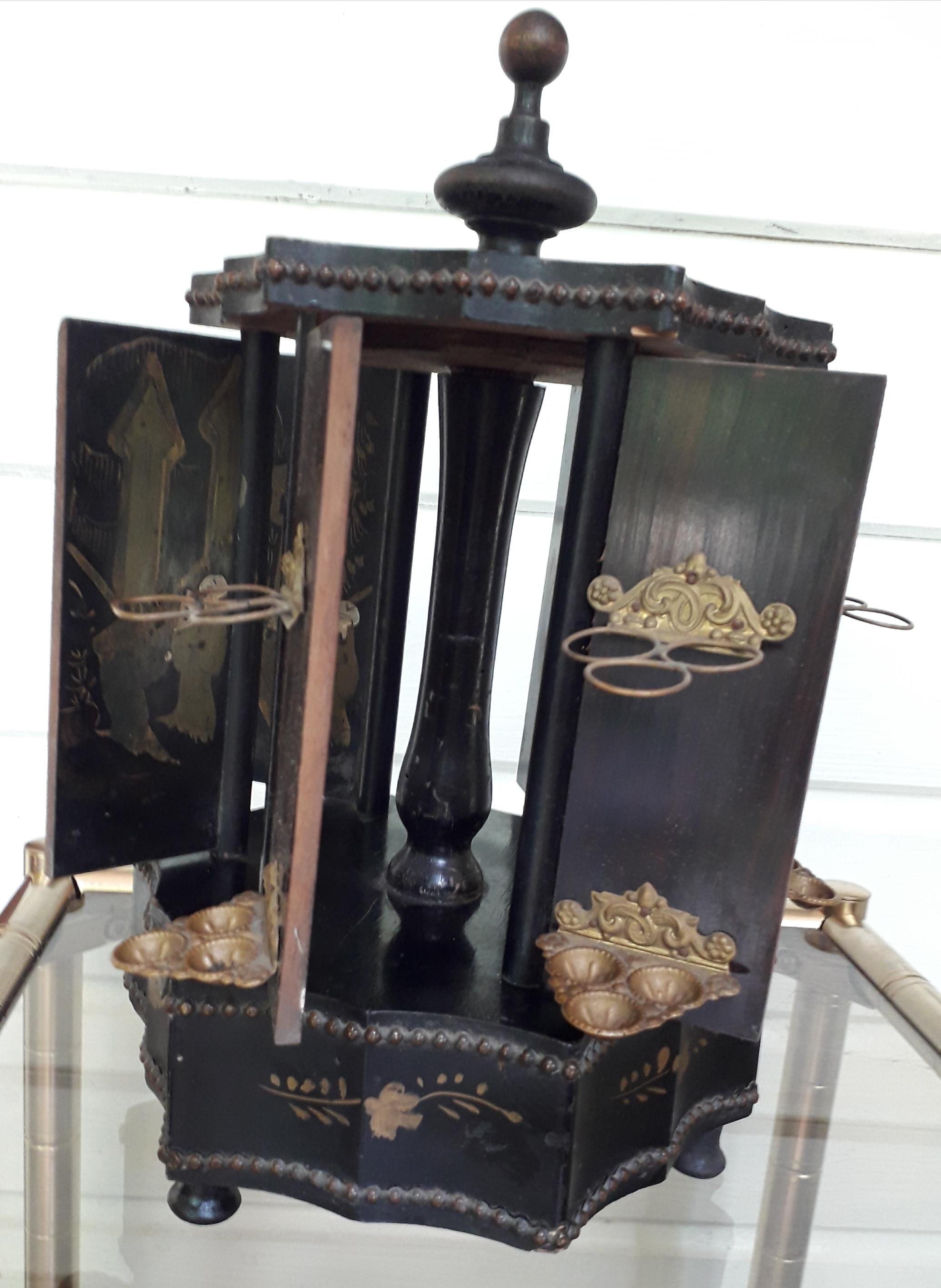 One of a Kind Napoleon III Cigar Box Cabinet, France, 19th Century 3