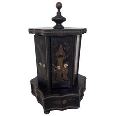 One of a Kind Napoleon III Cigar Box Cabinet, France, 19th Century
