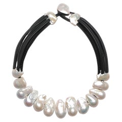One-of-a-Kind Necklace in Baroque Pearls from the Danish Brand Monies