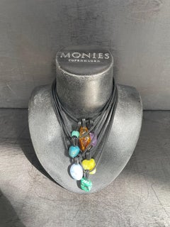 One-of-a-kind Necklace in Mixed Materials from the Danish Brand