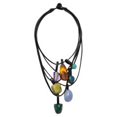 One-of-a-kind Necklace in Mixed Materials from the Danish Brand