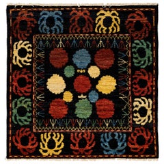 One-of-a-Kind Oriental Serapi Wool Hand Knotted Area Rug, Onyx