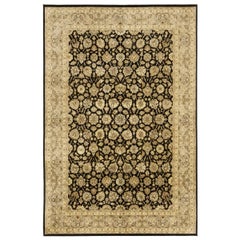 One-of-a-Kind Oriental Serapi Wool Hand Knotted Area Rug, Onyx