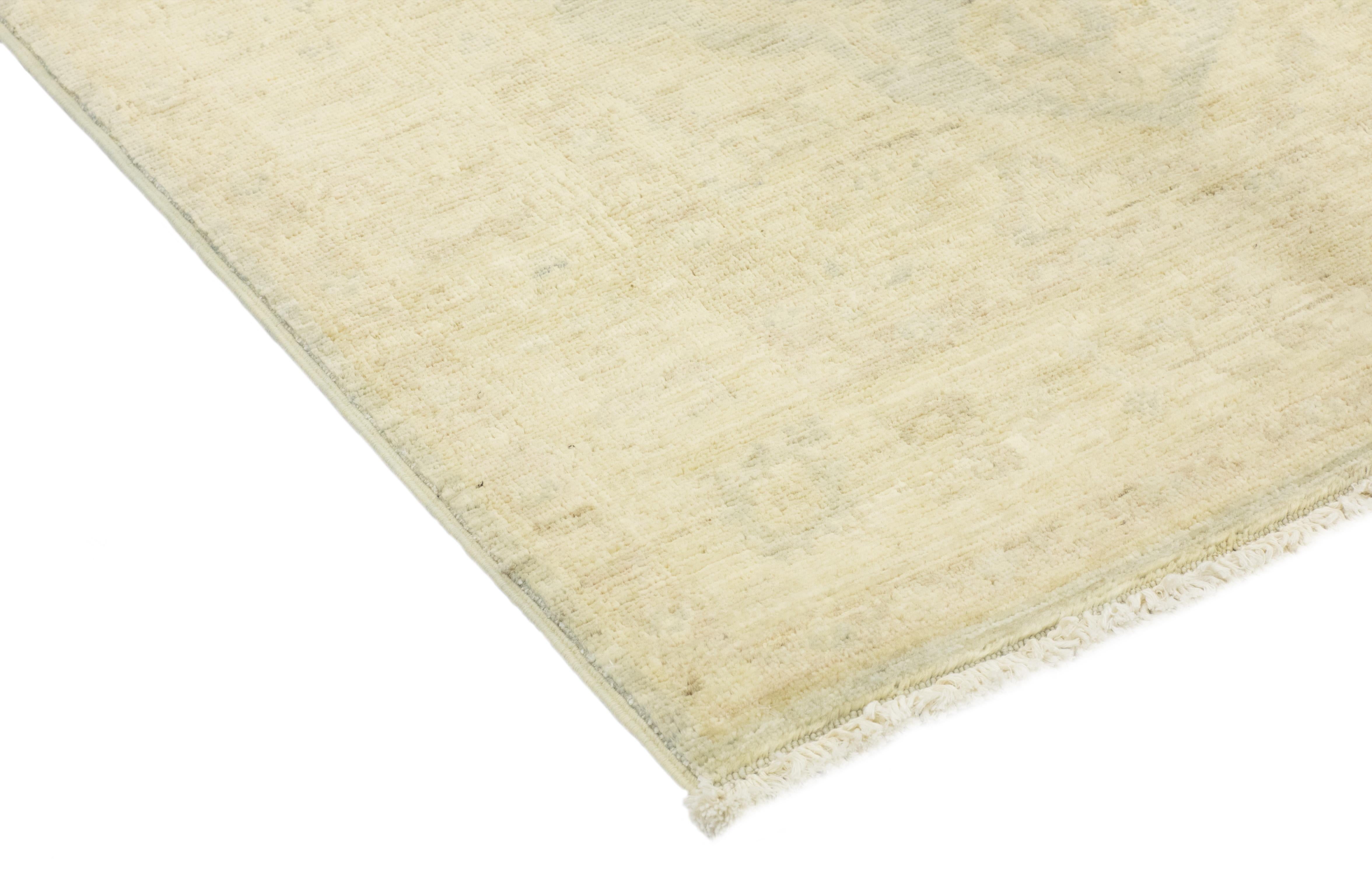 Color: Ivory - Made in: Pakistan. 100% wool. Originating centuries ago in what is now Turkey, Oushak rugs have long been sought after for their intricate patterns, lush yet subtle colors, and soft luster. These rugs continue that tradition. Hand