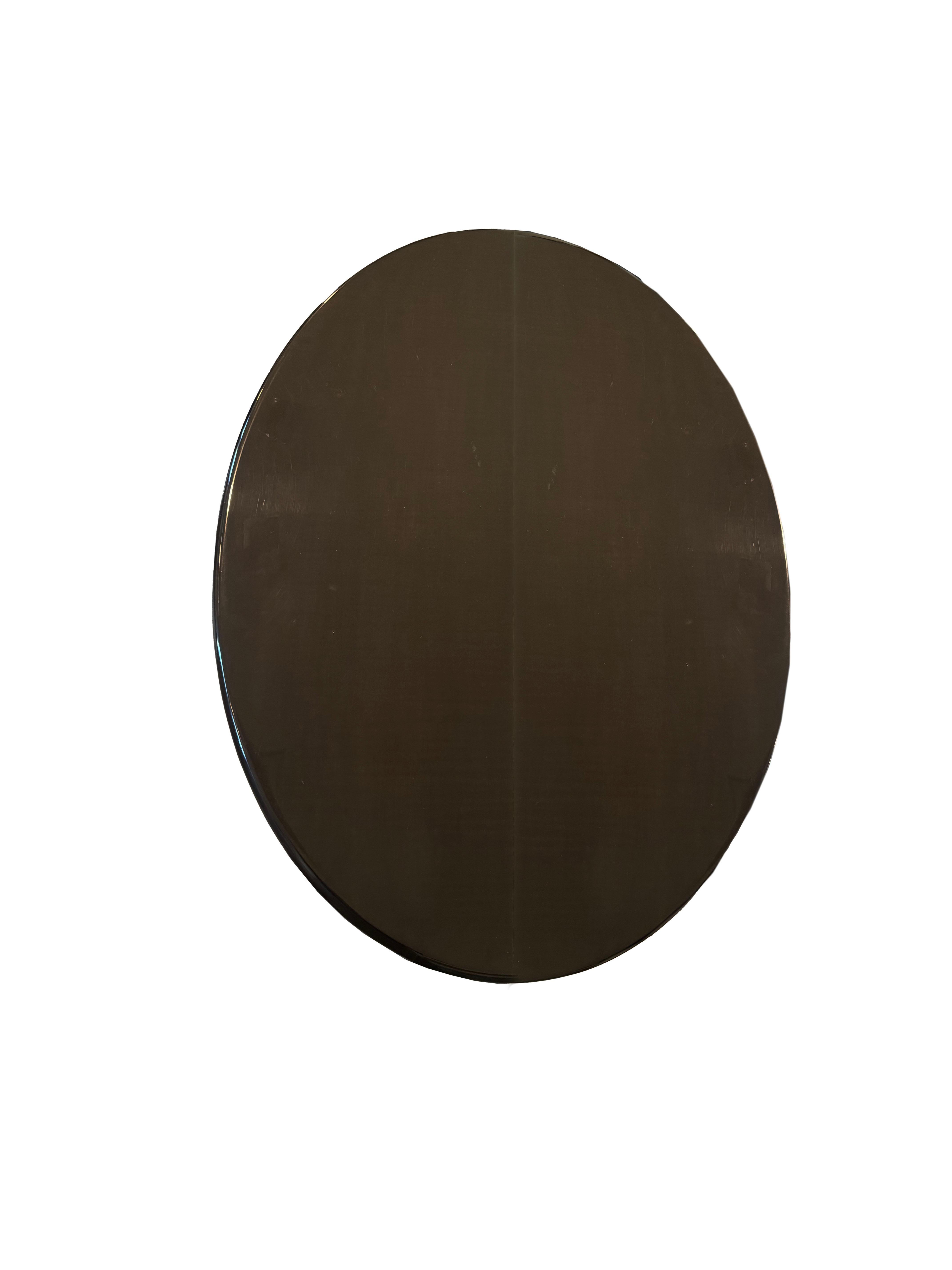 One-of-a-kind Oval Side Table by Luis Rossi For Sale 3
