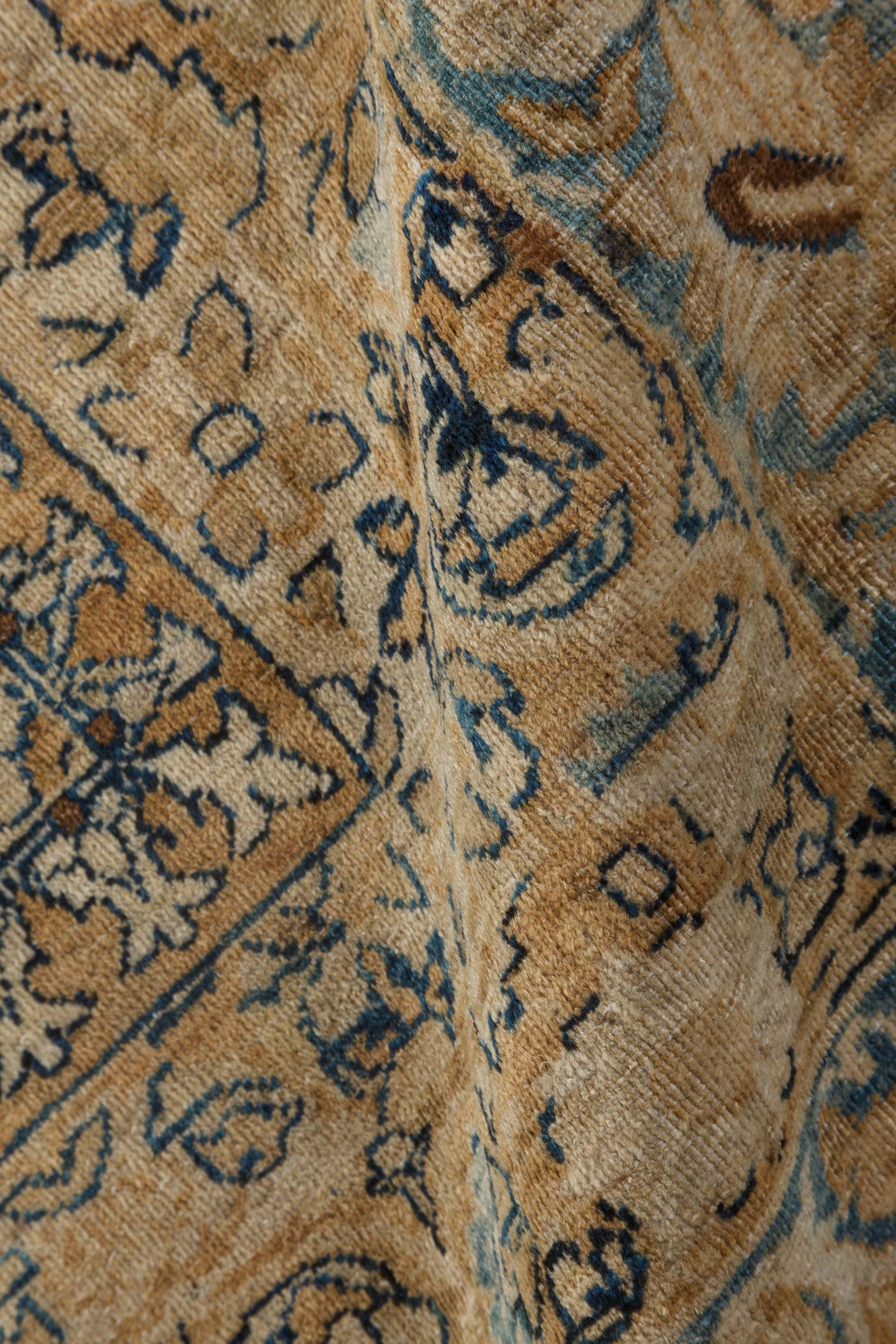 Oversized 19th century Persian Kirman carpet
Size: 16'0