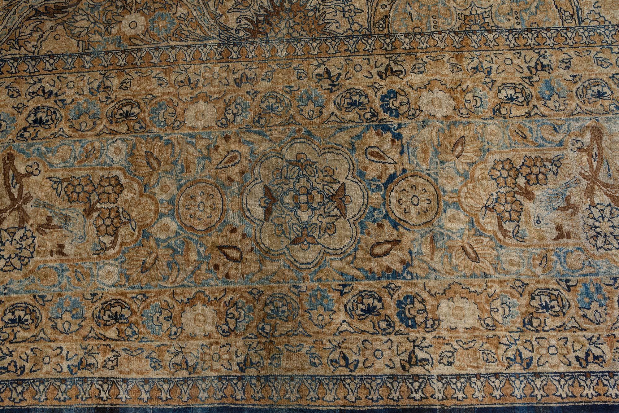 Oversized 19th Century Persian Kirman Carpet For Sale 1