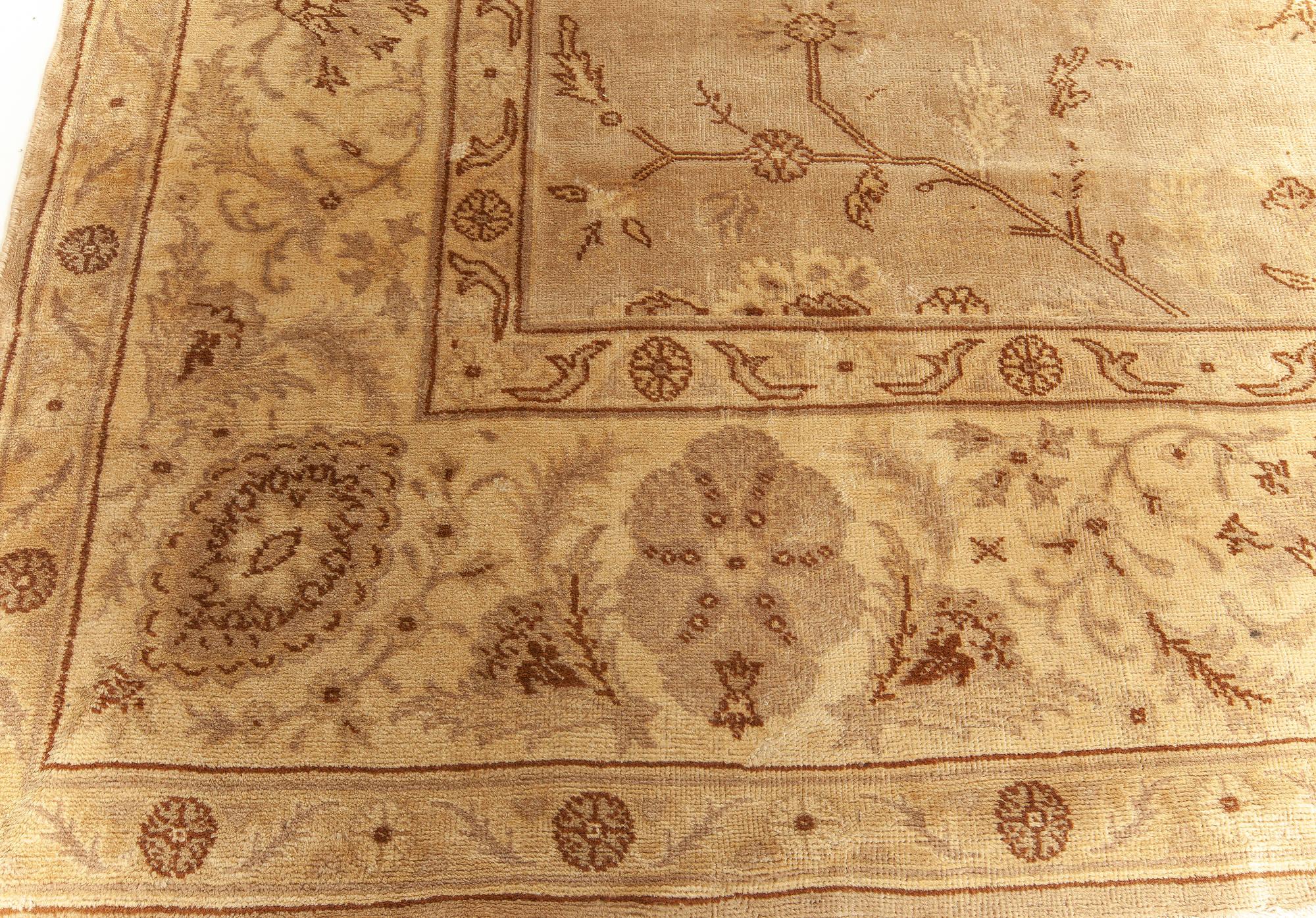 Doris Leslie Blau Oversized Antique Turkish Borlou Rug In Good Condition For Sale In New York, NY