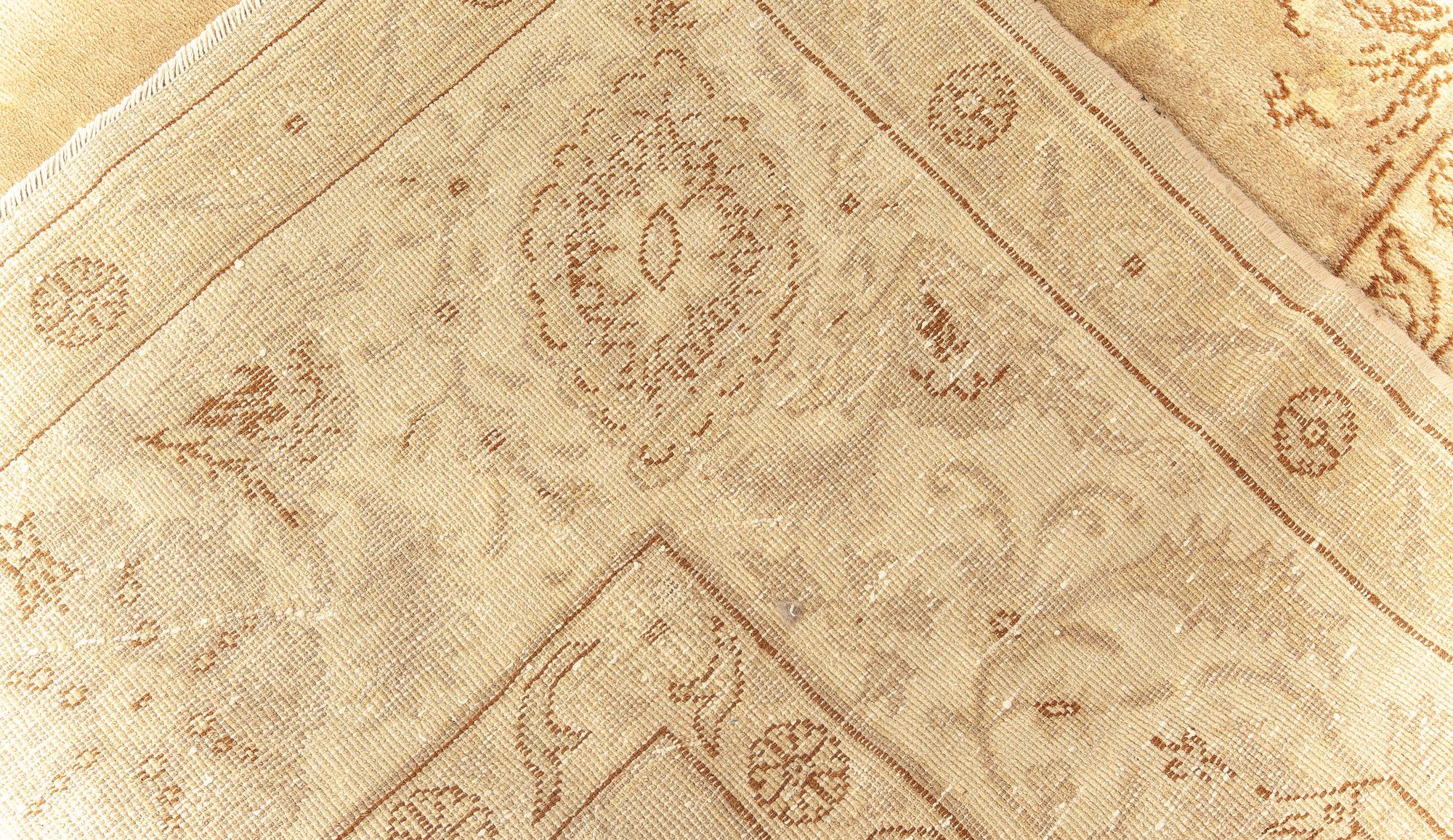 20th Century Doris Leslie Blau Oversized Antique Turkish Borlou Rug For Sale