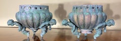 One Of A Kind Pair of 19th Century Architectural Bronze Element