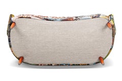 Einzigartiger „Samspel“ Loveseat von Carl Malmsten aus recyceltem Embriodery