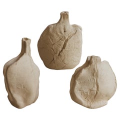One-of-a-kind Sculptural Bottle Set of 3