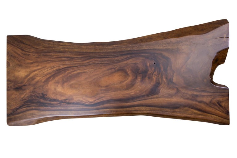 OneofaKind Siam Walnut/Acacia Live Edge Slab For Sale at 1stDibs