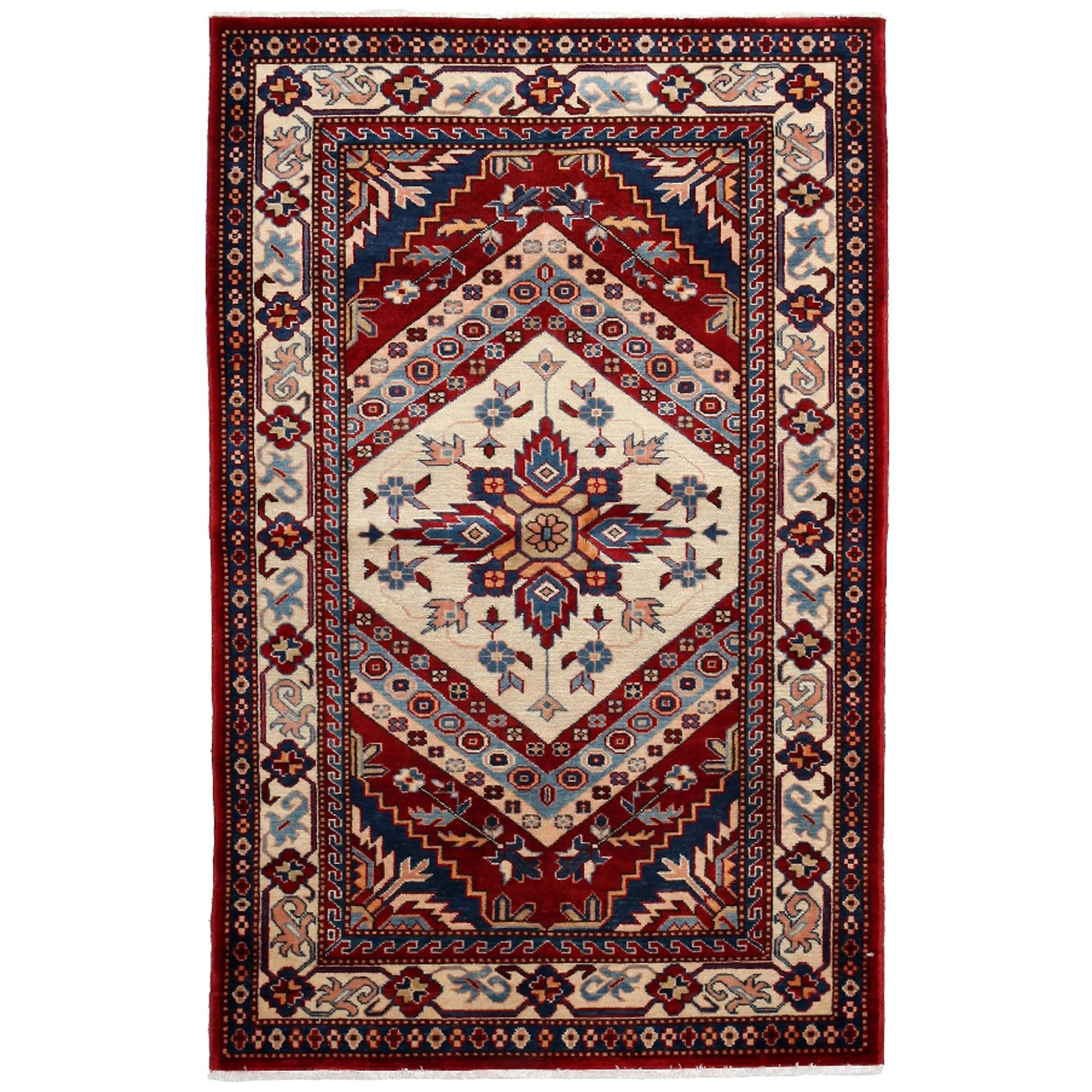 Solo Rugs Serapi Hand Knotted Area Rug 5 8 x 7 7 Carmine Solo Rugs Serapi Hand Knotted Area Rug 5 8 x 7 7 Carmine
