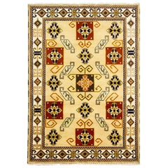 One-of-a-Kind Southwestern Wool Hand Knotted Area Rug, Multi