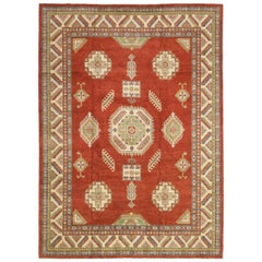 One-of-a-Kind Southwestern Wool Hand Knotted Area Rug, Tuscan