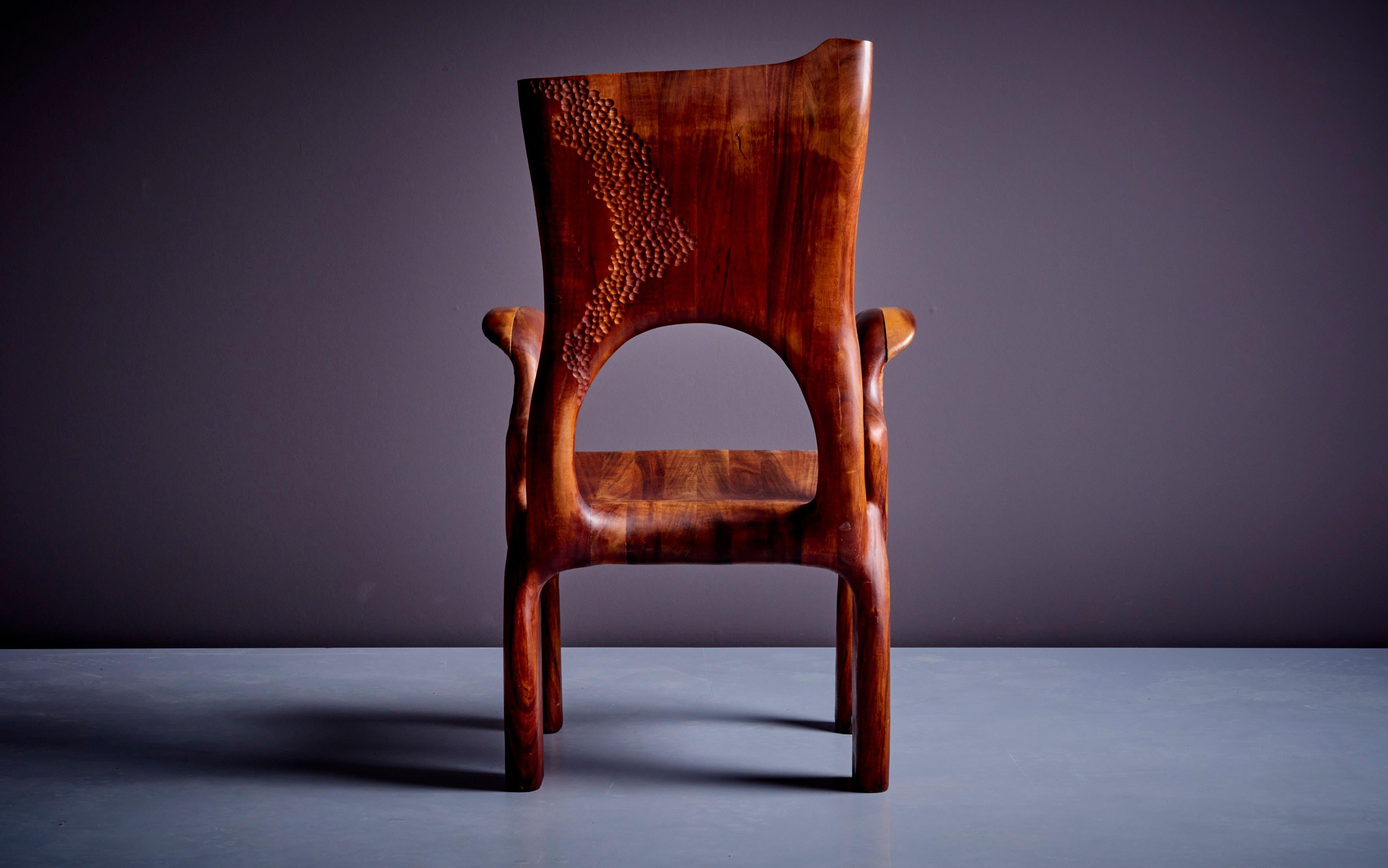 Fin du 20e siècle Fauteuil unique de l'atelier Charles B. Cobb, États-Unis, 1977 en vente