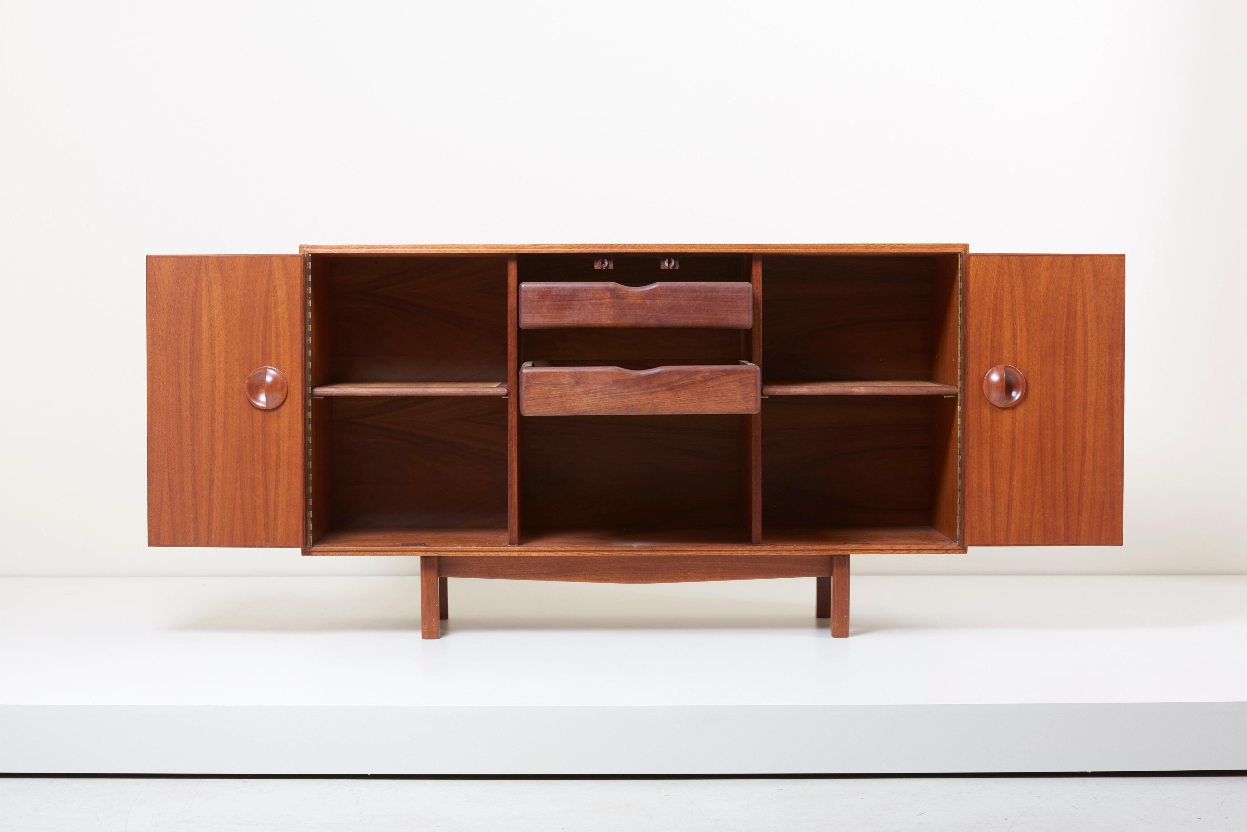 Mid-20th Century One of a Kind Studio Sideboard or Cabinet by John Kapel Studio, US, 1960s For Sale