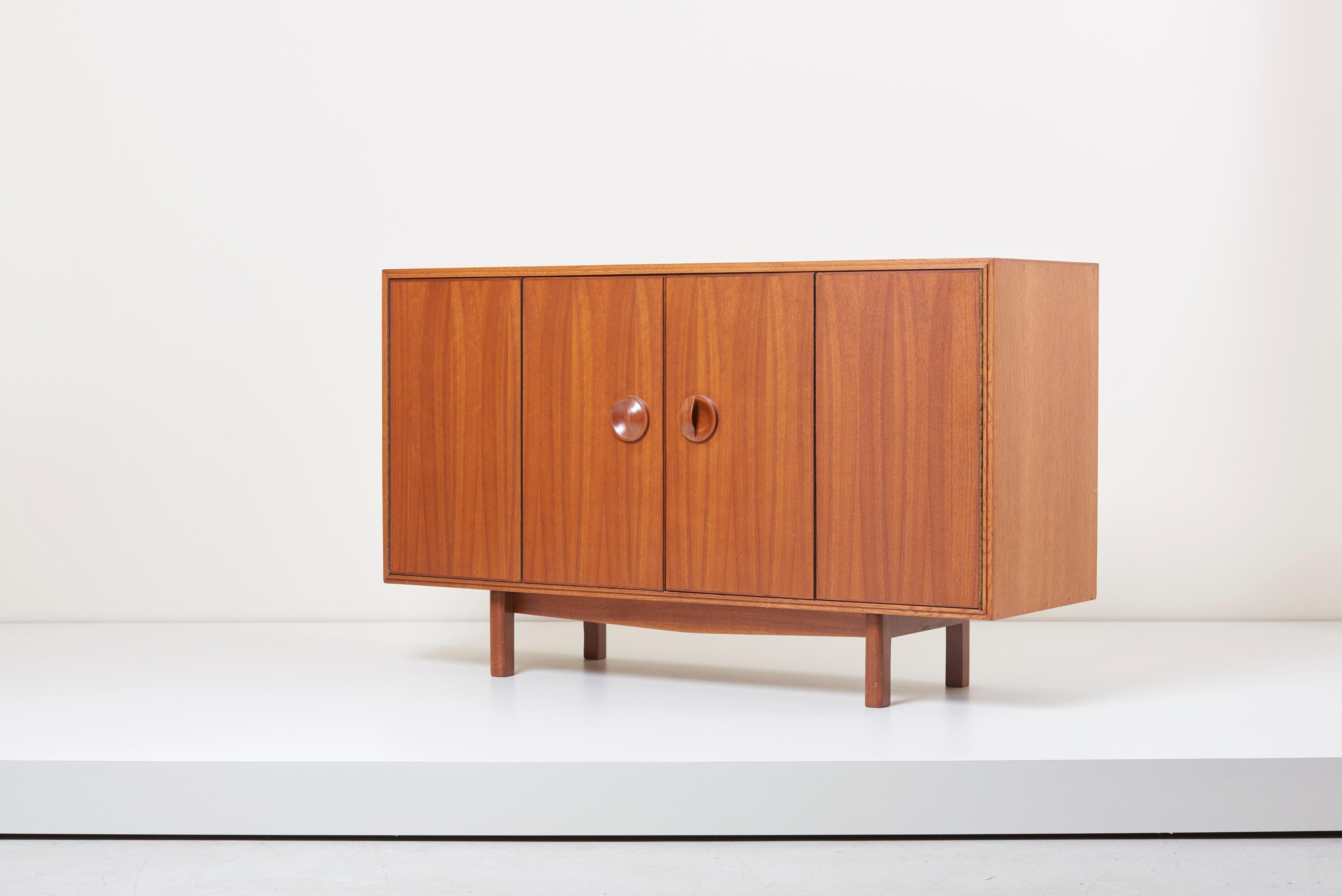 Oak One of a Kind Studio Sideboard or Cabinet by John Kapel Studio, US, 1960s For Sale