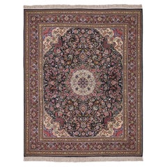 ONE-OF-A-KIND Super Fine Antique Weave Hand Knotted RED Rug - 8'2 "x10'