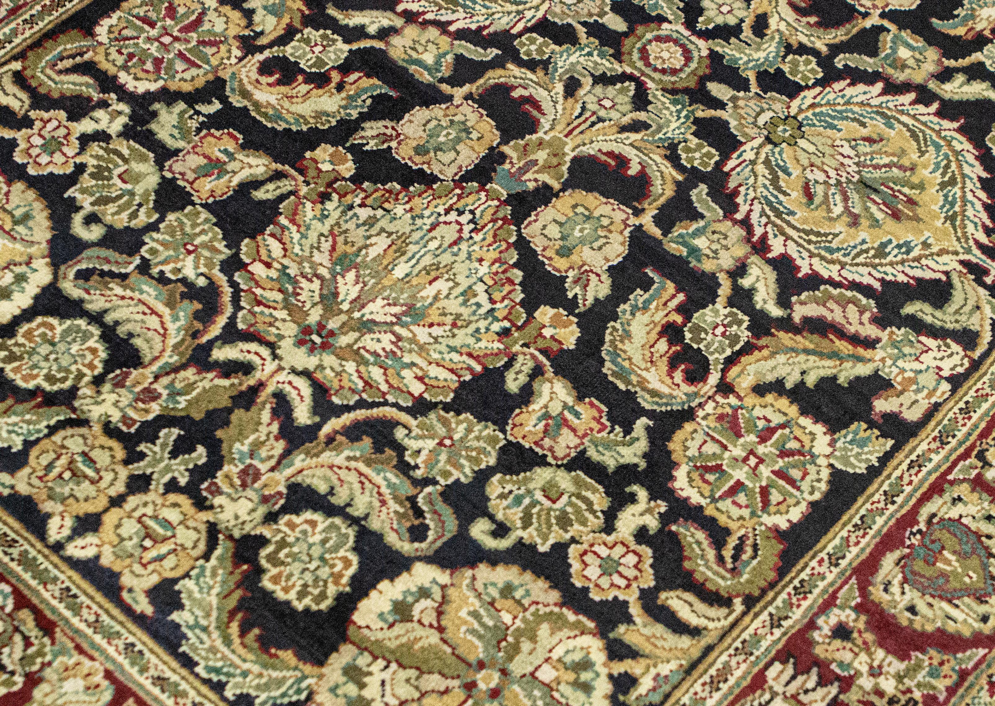 The inspiration for this collection comes from 16th century Indian carpet weavers, who created the most beautiful carpets for the Royal Courts of the Mogul Emperors. Based on authentic Oriental designs and handwoven in the traditional style.