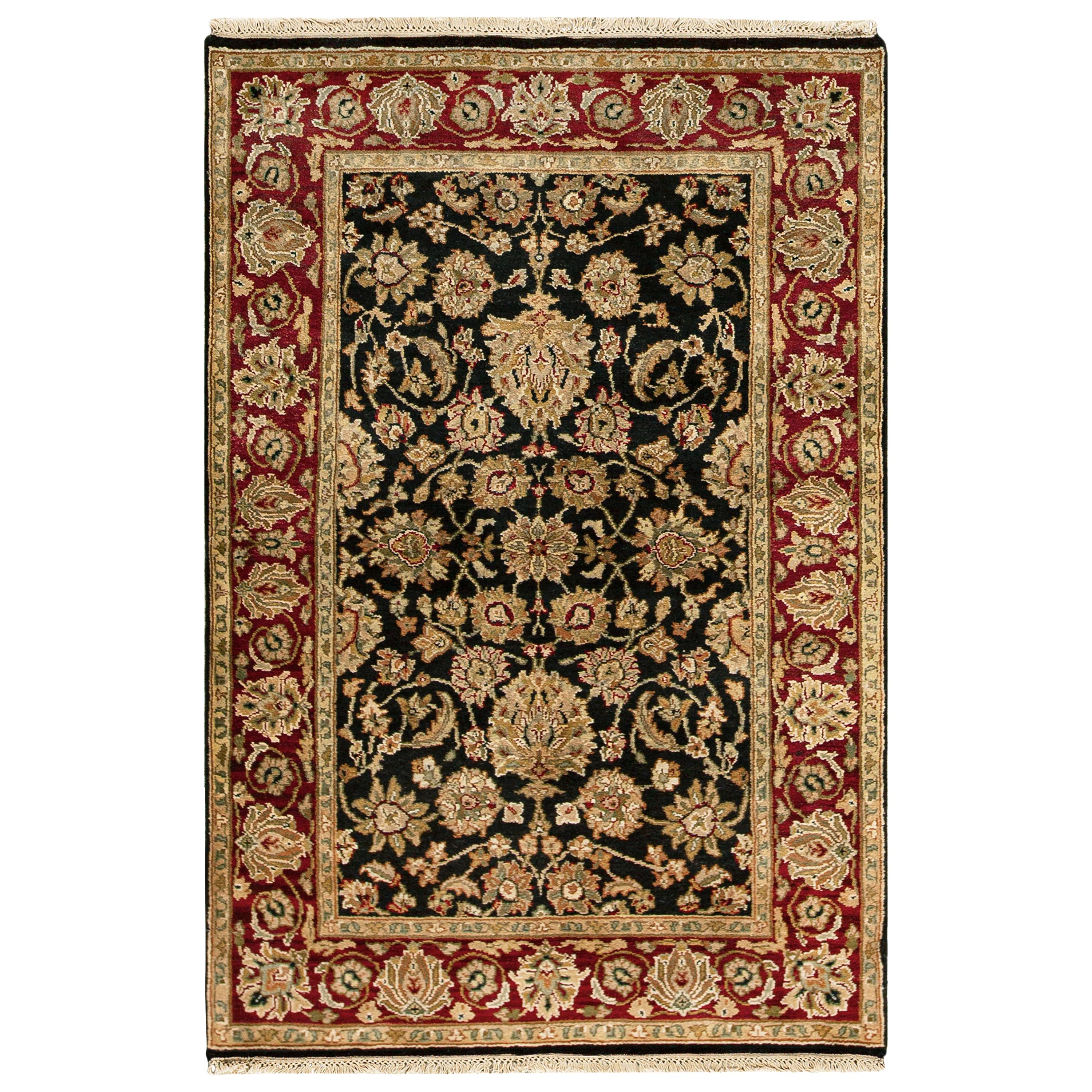 One of a Kind Traditional Handwoven Wool Area Rug For Sale