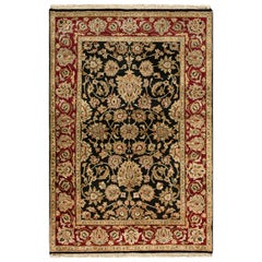 Tapis traditionnel en laine tissé à la main:: unique en son genre