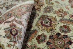 Tappeto tradizionale di lusso tessuto a mano in lana Agra 4'x5'10"