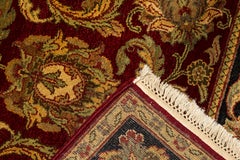 Traditional Handwoven Wool Red / Black Area Rug
