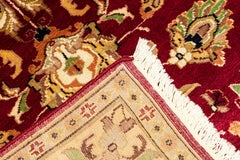 Hand Woven Luxury Kashan Red / Ivory Area Rug