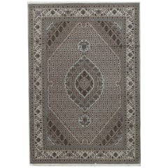 One of a Kind Traditional Hand Woven Wool Area Rug 5'7 x 8'