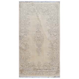 Distressed Vintage Turkish Rug with Modern Luxe Style and Bone Inlay ...