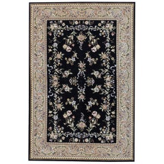 One of a Kind Traditional Handwoven Wool Area Rug 6' x 9'