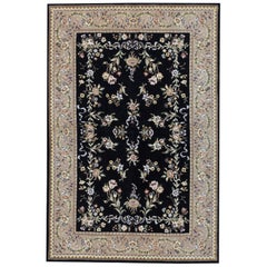 One of a Kind Traditional Handwoven Wool Area Rug 6' x 9'