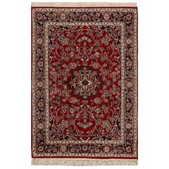 Vintage One of a Kind Traditional Handwoven Wool Area Rug