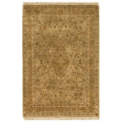 Vintage One of a Kind Traditional Handwoven Wool Area Rug