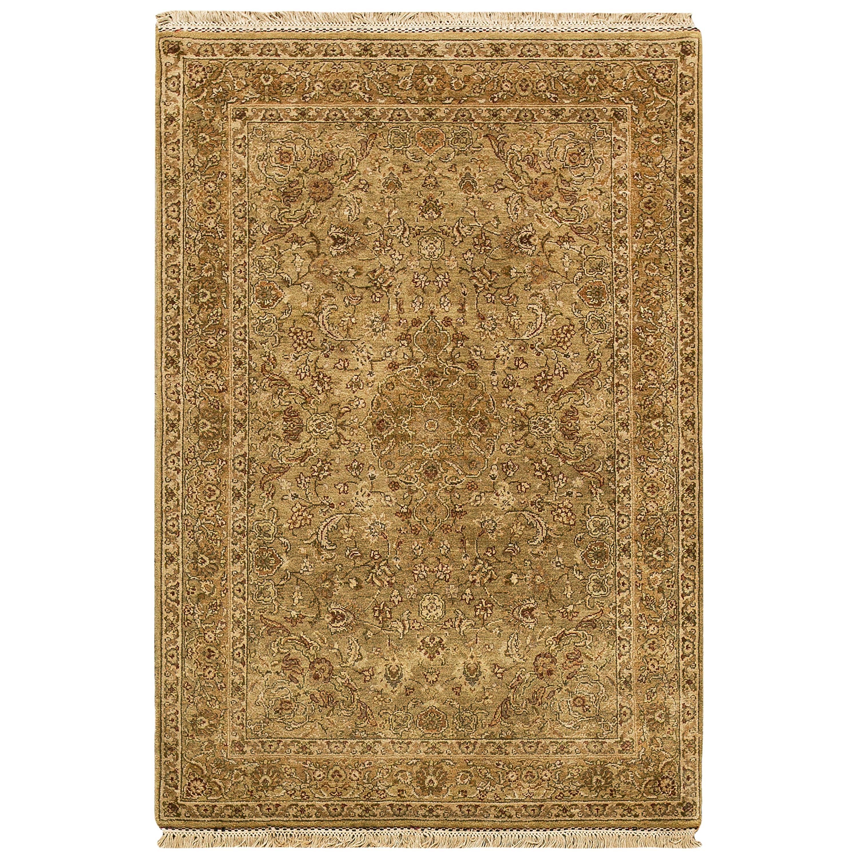 One-of-a-Kind Traditional Handwoven Wool Area Rug
