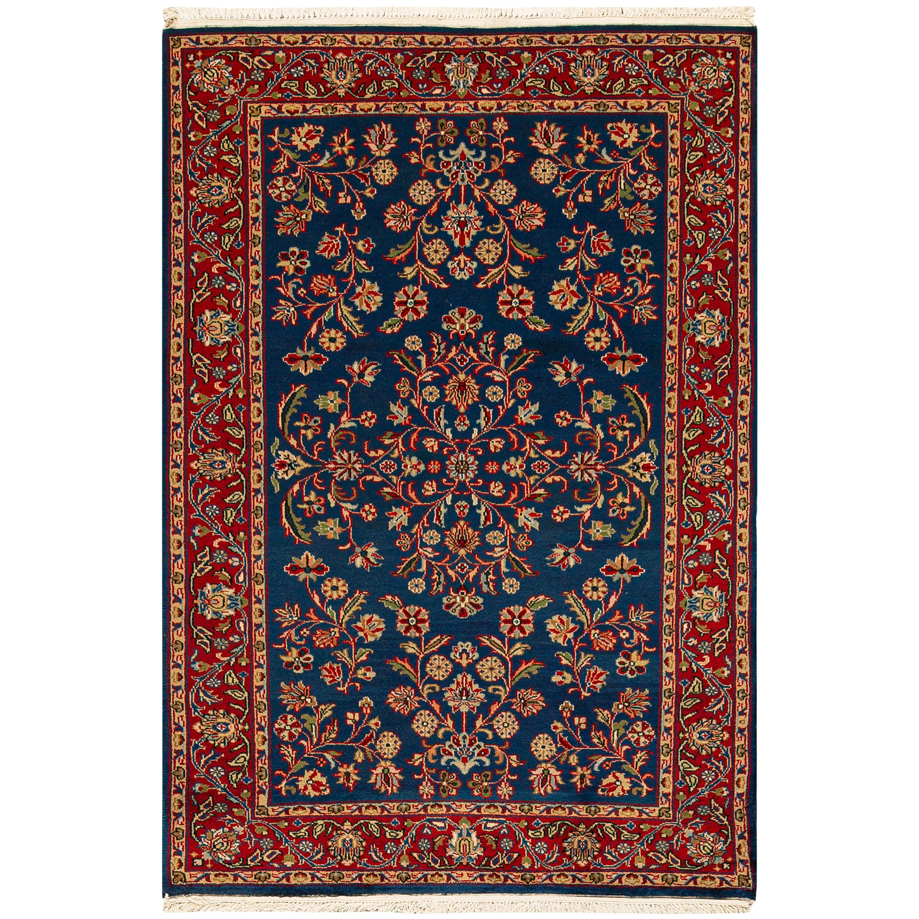 One-of-a-Kind Traditional Handwoven Wool Area Rug