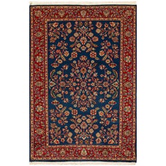 One-of-a-Kind Traditional Handwoven Wool Area Rug