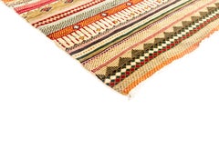 One-of-a-Kind Tribal Wool Hand Knotted Area Rug, Caramel